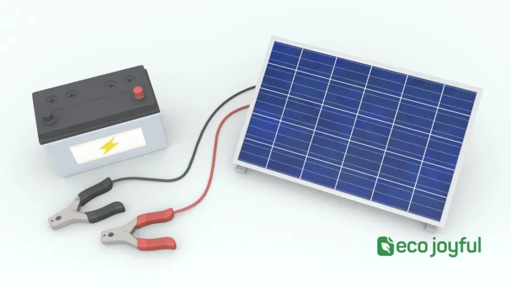 Solar Power System With Battery