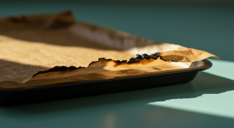 Burned Baking Paper toxic bad for you